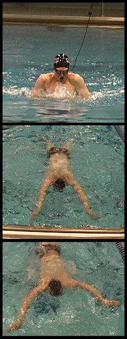 Elastico da nuoto frenato