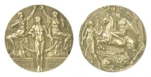 medaglia olimpiadi 1908