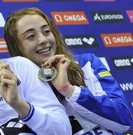 Diletta Carli oro gare swimmershop nuoto notizie