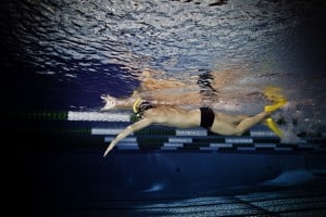 Jason Lezak Zoomer Gold pinne corte allenamento nuoto