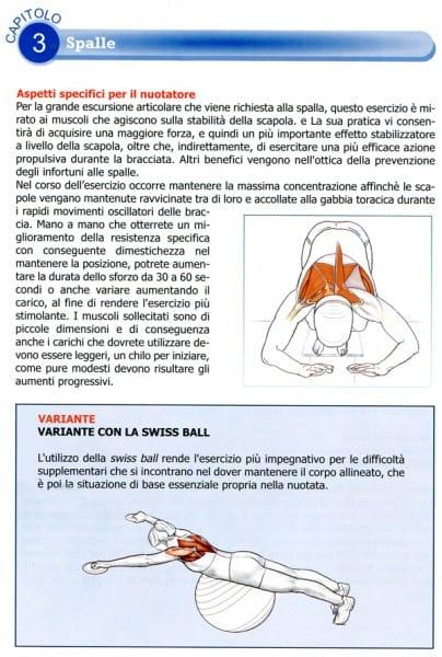 SWIMMING ANATOMY libro italiano nuoto anatomia esercizi a secco swimmershop