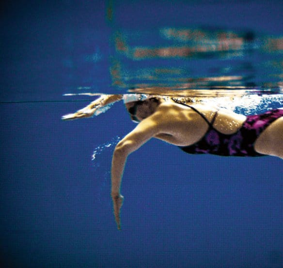 EVF bracciata gomito alto allenamento nuoto piscina agonismo FINIS swimmershop
