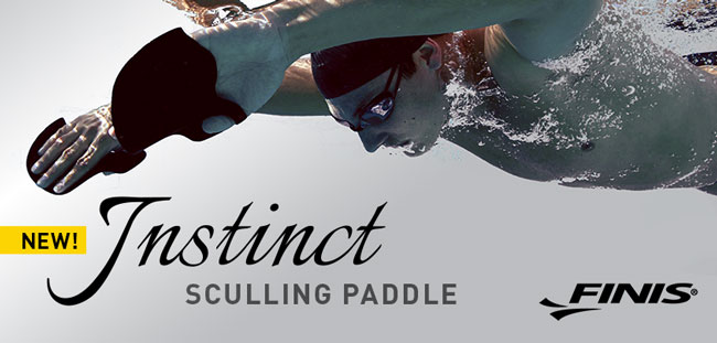 Instinct Paddles mezze palette dita da piscina nuoto allenamento FINIS swimmershop.it