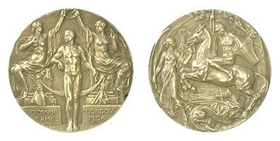 medaglia olimpiadi 1908