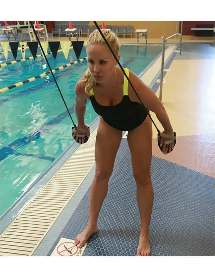 elastico allenamento palette nuoto