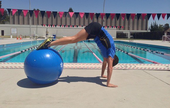 equilibrio sulla fisioball