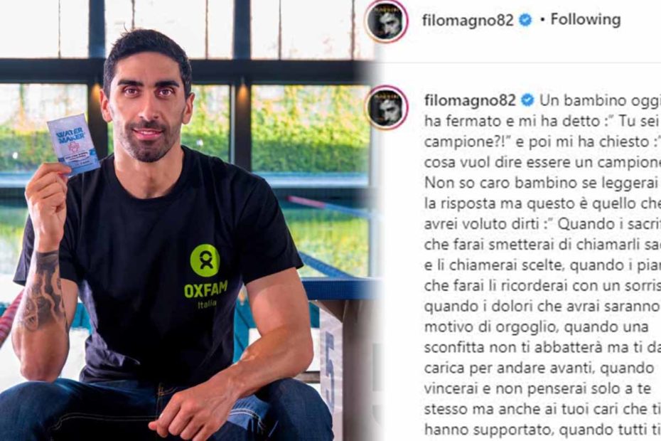 Cos è un campione per filippo magnini?