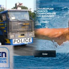 irruzione polizia lega europea nuoto