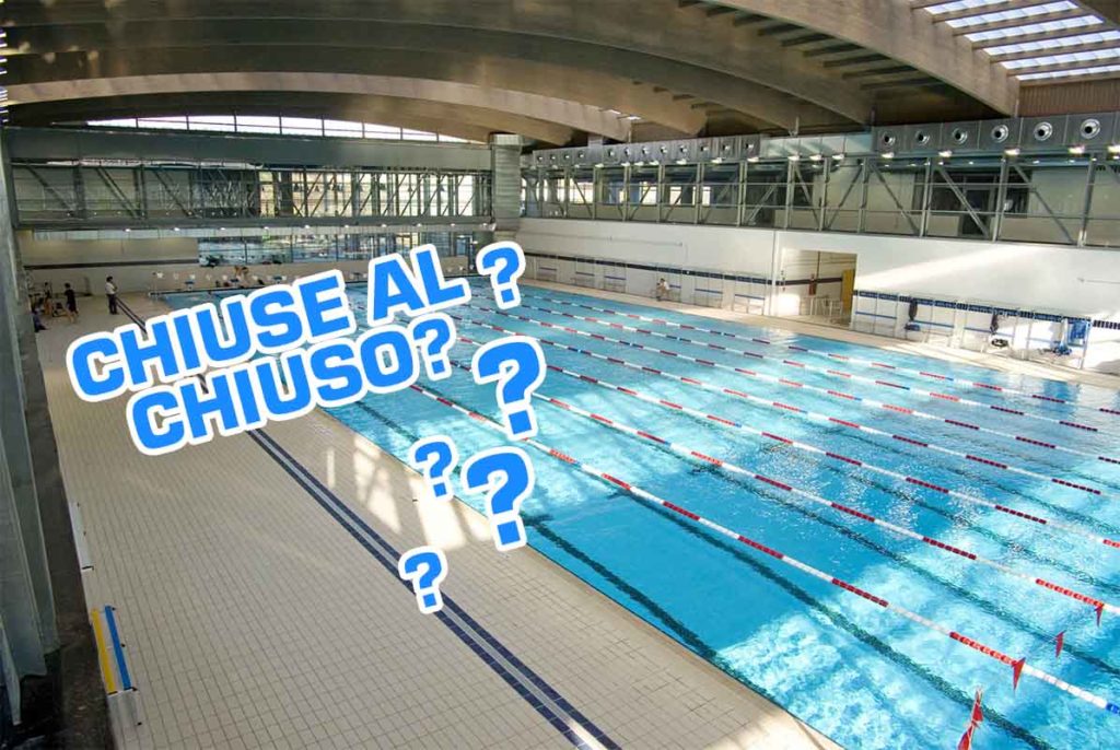 chiuse fino a giugno le piscine coperte