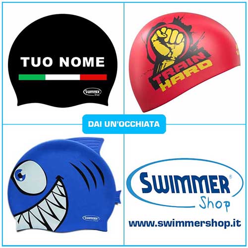 cuffie nuoto anche personalizzate