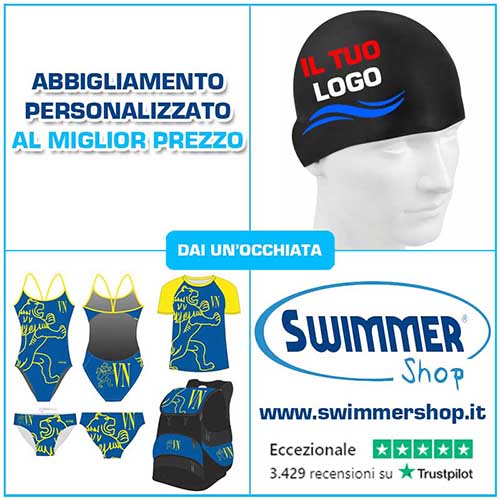 abbigliamento personalizzatonuoto cuffie costumi swimmershop