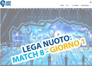 ISL Match 8 giorno 1: il ritorno di Sarah Sjostrom