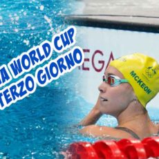 Terzo giorno della coppa del Mondo di Nuoto a Doha