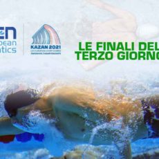 Le finali del terzo giorno agli Europei di nuoto in vasca corta 2021