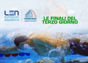 Le finali del terzo giorno agli Europei di nuoto in vasca corta 2021