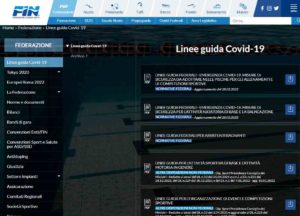 Federnuoto: aggiornate le regole covid per le piscine (e non solo)