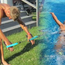 Un esercizio per migliorare il tuo nuoto... fuori dall'acqua