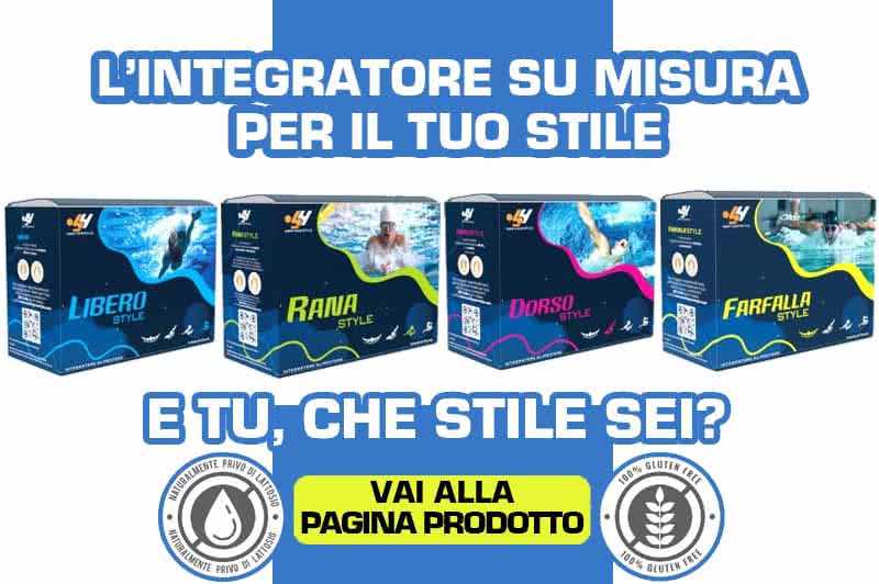 migliori integratori nuoto