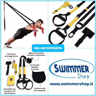 suspension trainer allenamento palestra fitness nuoto