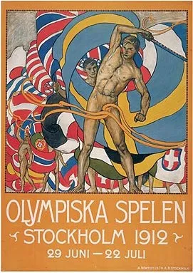 manifesto olimpiadi stoccolma 1912 manifesto olimpiadi stoccolma 1912