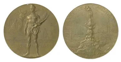 medaglia olimpiade 1920 Anversa