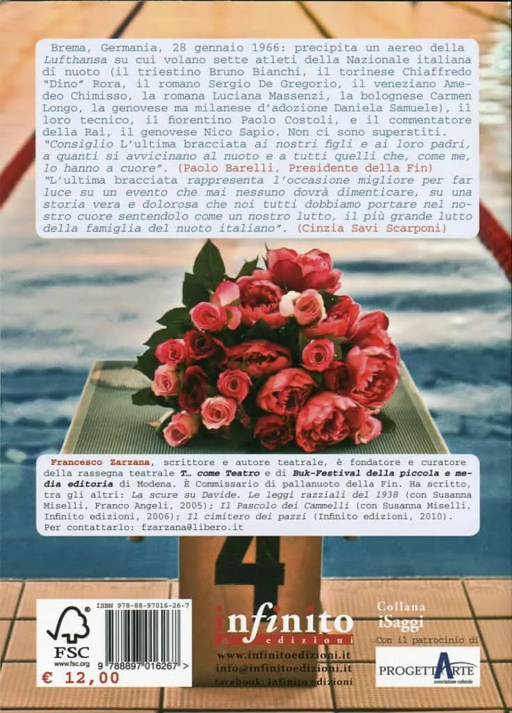 libro nuoto ultima bracciata retro copertina ultima bracciata