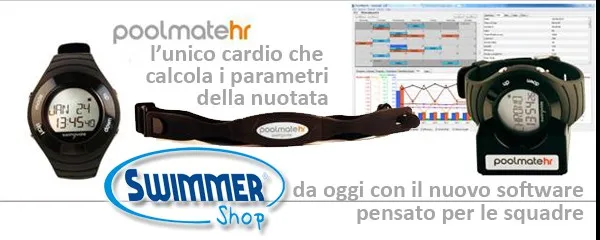 PoolMateHR cardiofrequenzimetro swimovate pool mate swimmershop software squadre nuoto PoolMateHR cardiofrequenzimetro swimovate pool mate swimmershop software squadre nuoto