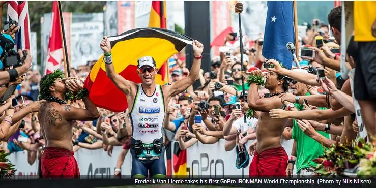FINIS sponsor campione mondo triathlon Frederik Van lierde FINIS sponsor campione mondo triathlon Frederik Van lierde