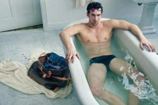 phelps acqua ghiacciata