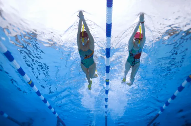 snorkel tubo frontale allenamento