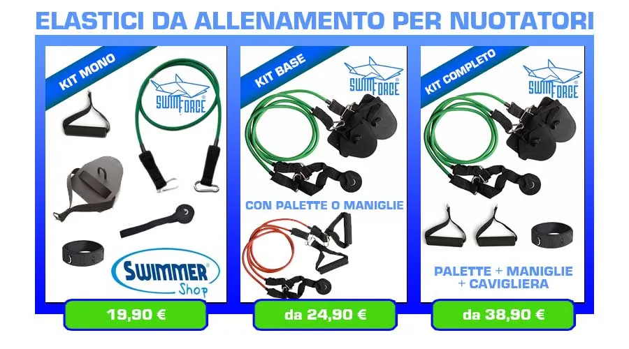 migliori elastici per nuotatori