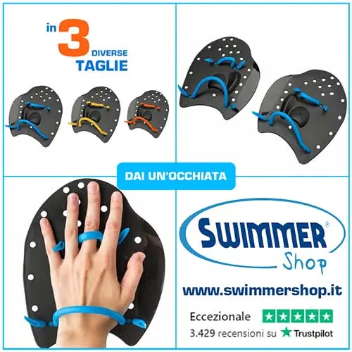 Migliori palette nuoto allenamento convenienti qualità